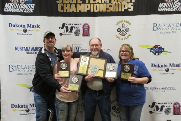 Old Town Tavern - Rebel - 1st Place Mixed 301 Team E - Bismarck