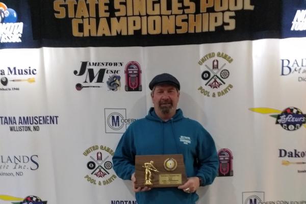 Bill Stanley Jr. -Mohall - 4th Place Open 9-Ball B