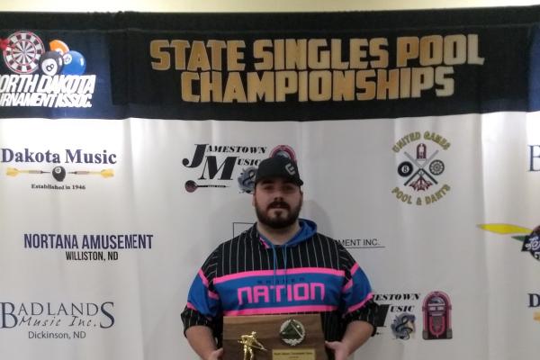 Chad Brown -Williston - 3rd Place Open 8-Ball C