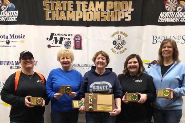 The Spot Russell - Minot - 3rd Place Women's Team Pool A