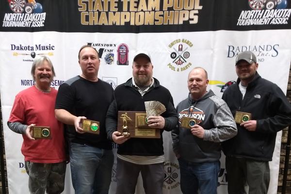 Rack & Roll - Dickinson - 3rd Place Open A Team Pool