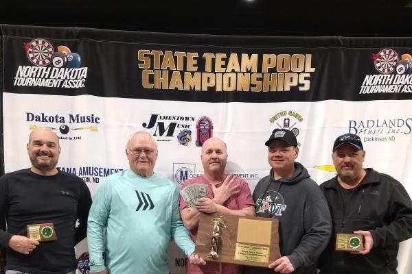 The Spot Breakers - Minot - 1st Place Open A Team Pool