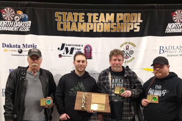 The Landing Donahue - Minot - 2nd Place Open B Team Pool